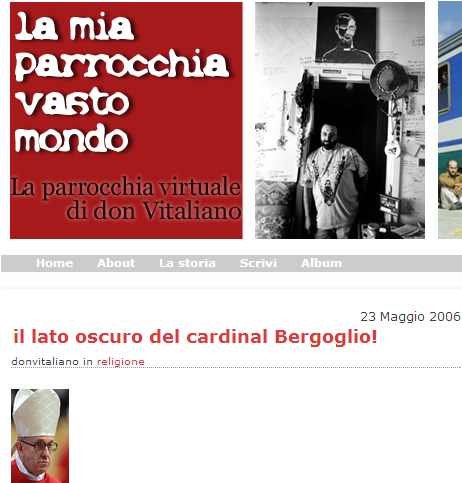 scandalo nuovo papa